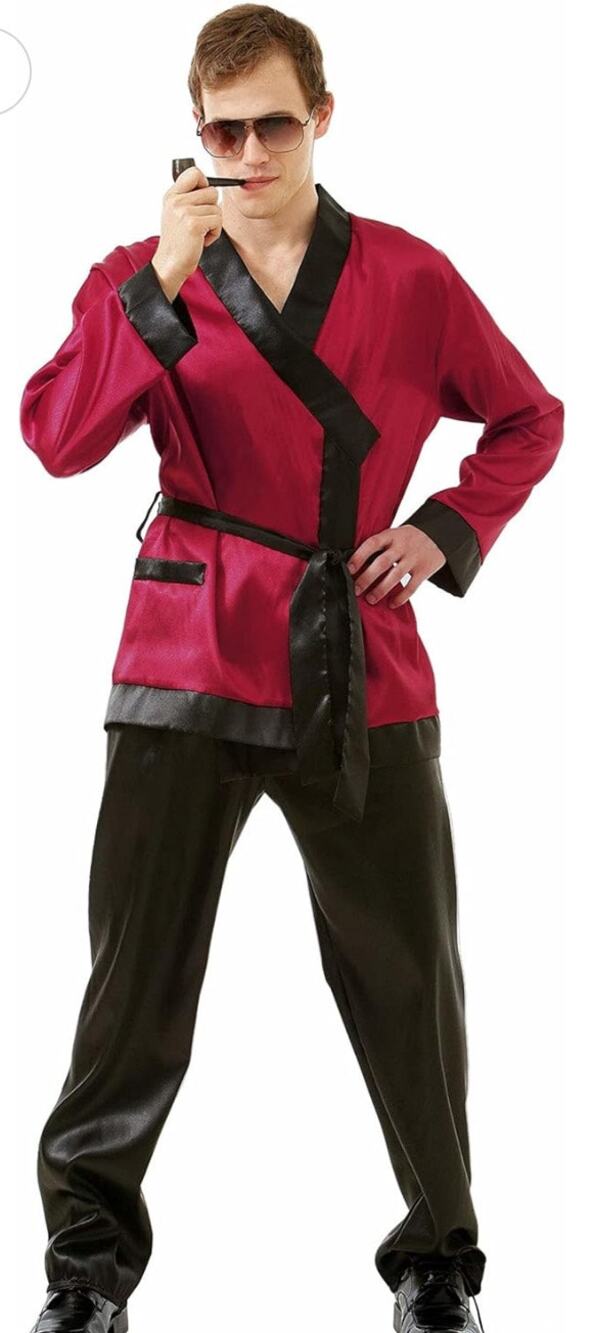 Brand New Hauntlook Men's Size Medium Bunny Enthusiast Playboy Halloween Costume